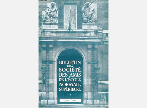 societe des amis de l'école normale supérieure