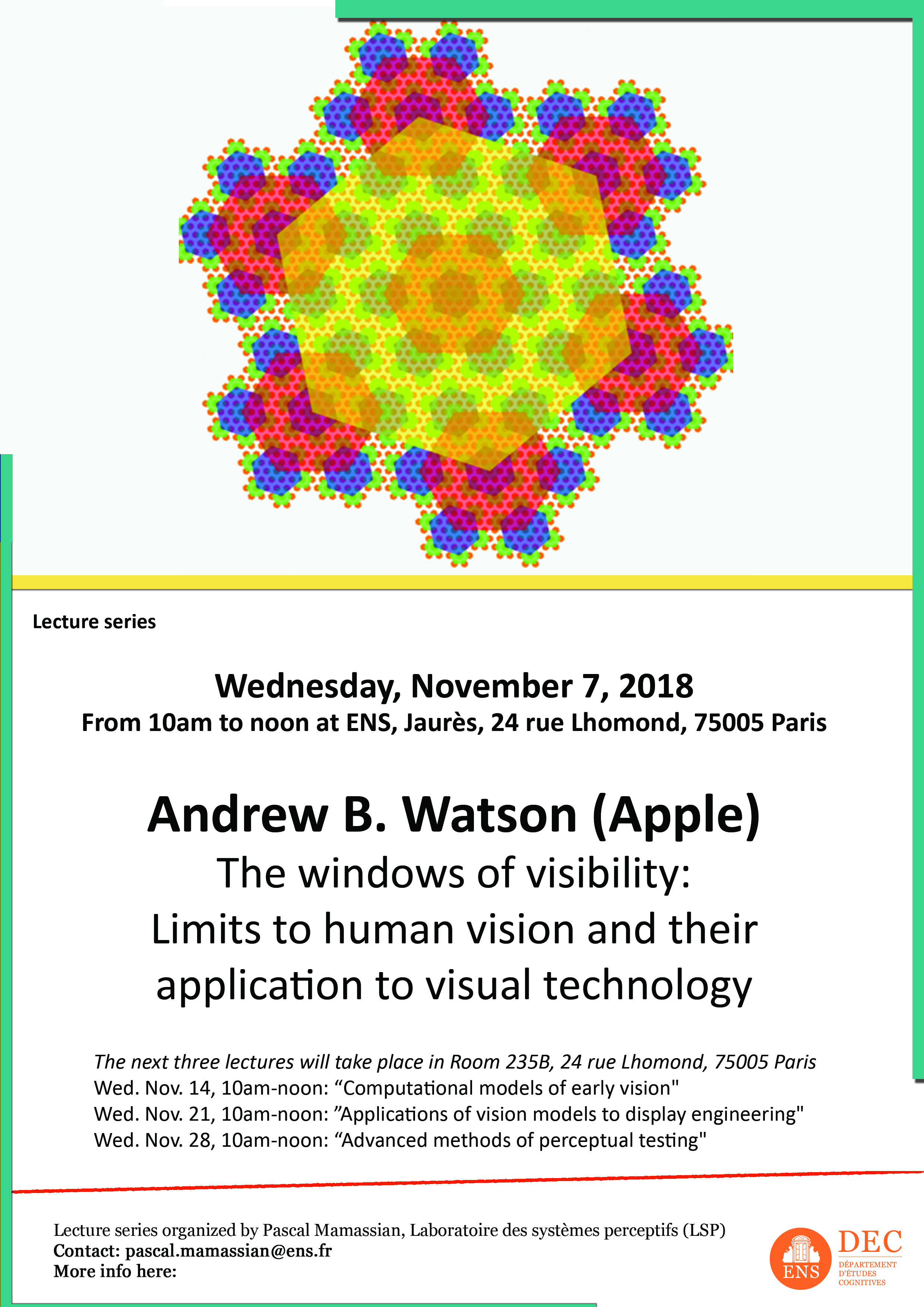 Affiche Andrew B. Watson 