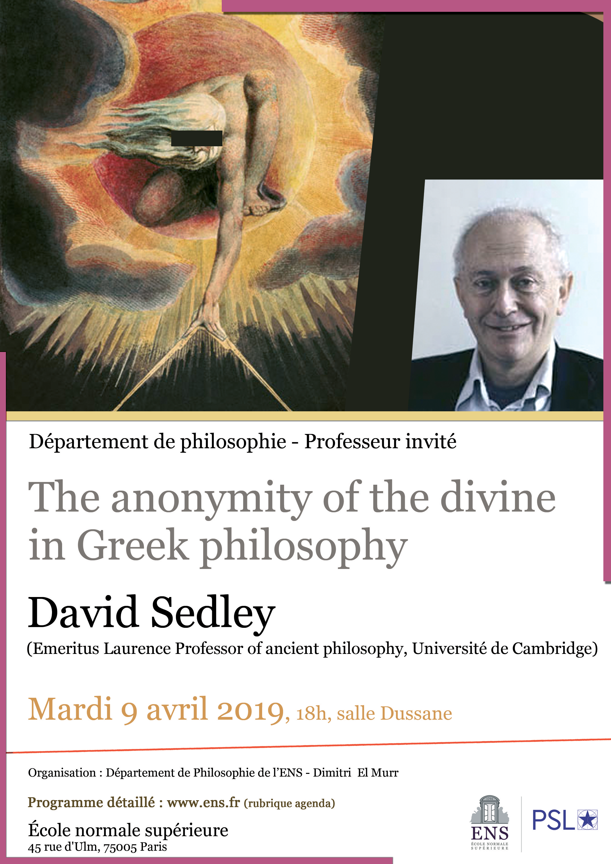 david sedley conference
