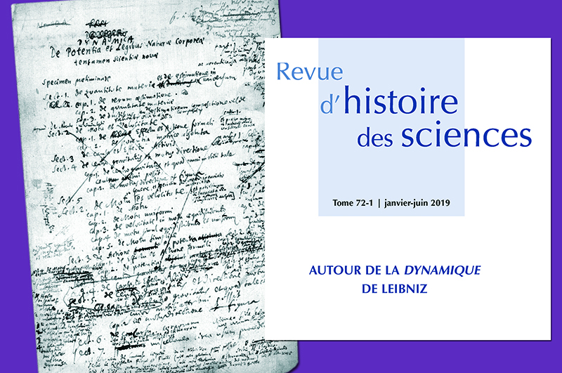 Autour de la Dynamique de Leibniz : Sources, recherche, édition