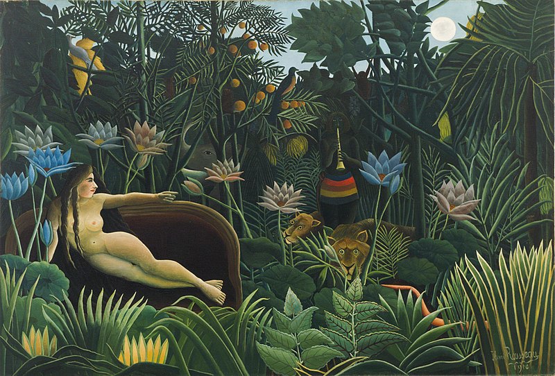Le rêve, Henri Rousseau, 1910, The Museum of Modern Art