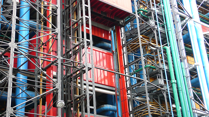 Centre Pompidou © Reinraum - wikicommons