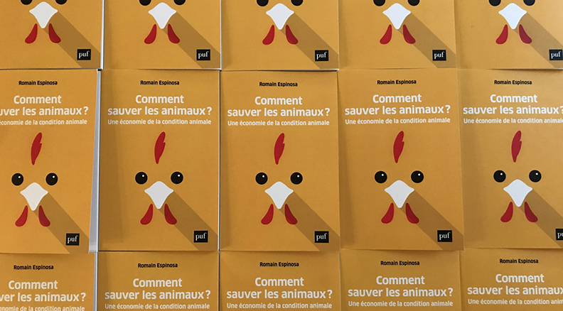 Couverture du livre de Romain Espinosa - "Comment sauver les animaux ? Une économie de la condition animale