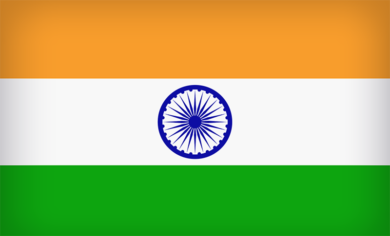 Drapeau Inde