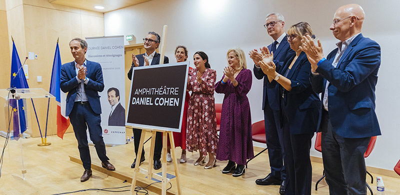 Inauguration Amphithéâtre Daniel Cohen