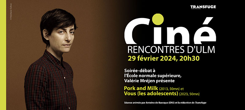 Ciné-rencontres Valérie Mréjen