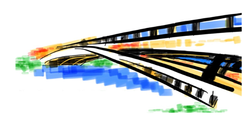 Passerelle des JO
