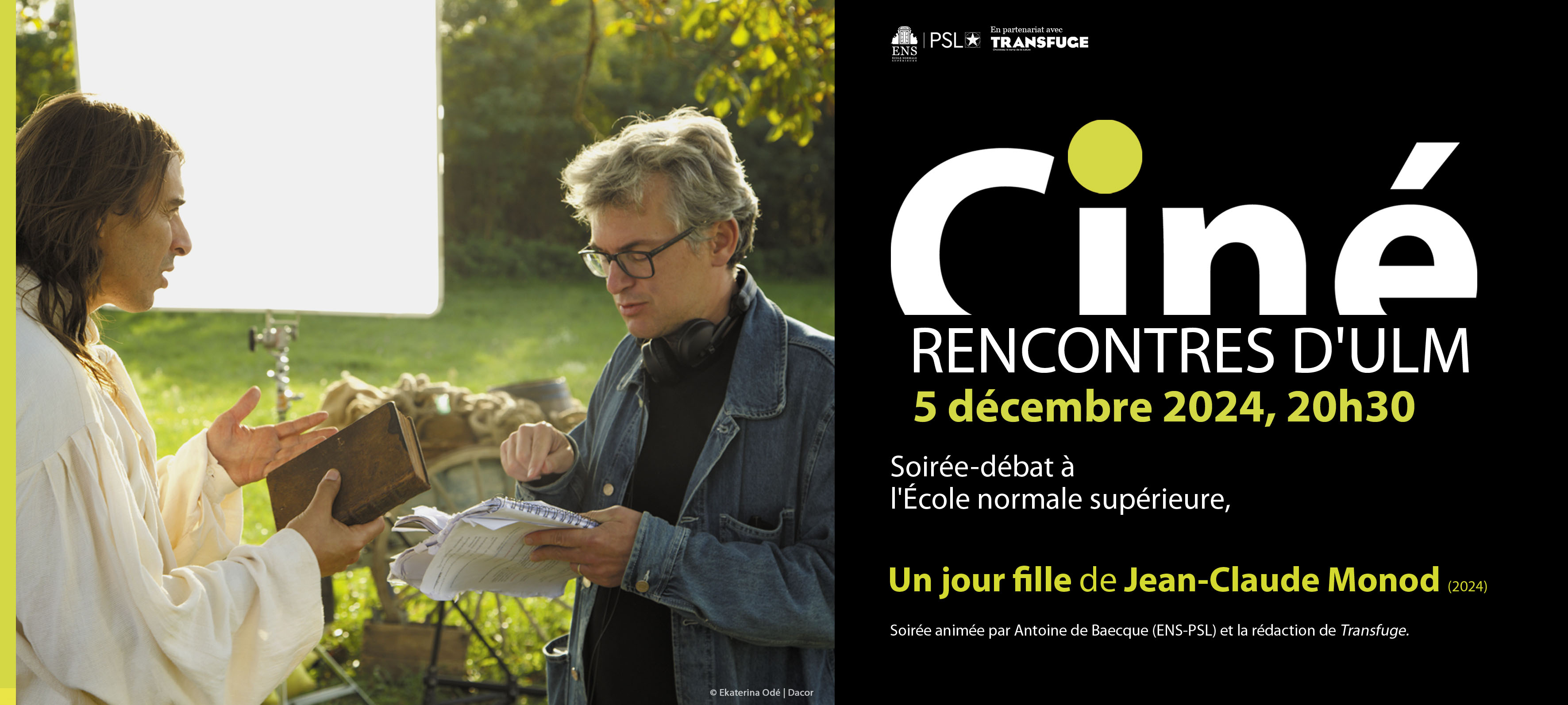 Ciné-rencontres Jean-Claude Monod