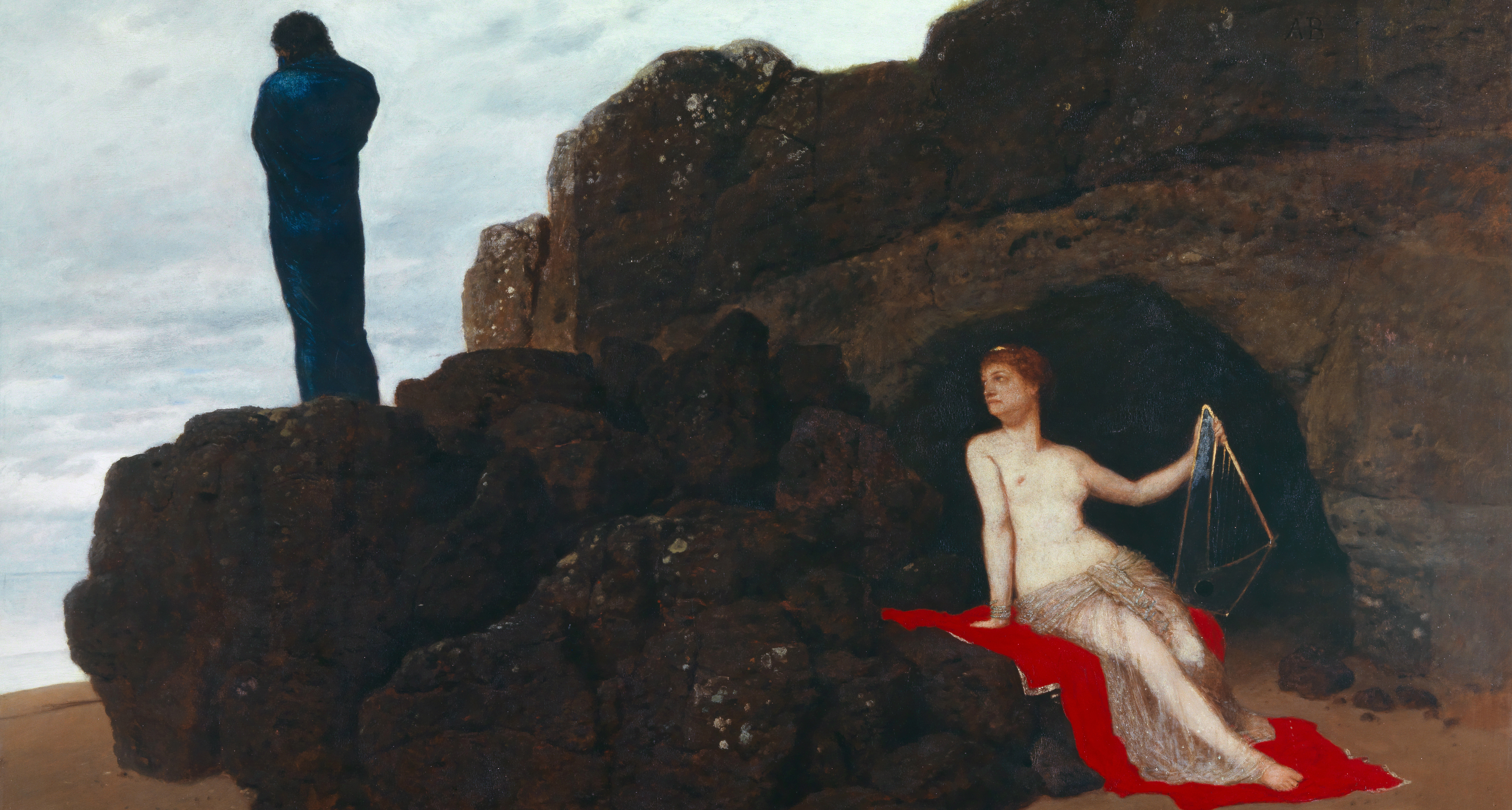 Arnold Böcklin, Ulysse et Calypso, 1882