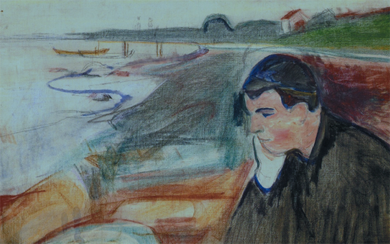 Souffrir l'espace - Edvard Munch - Melancolie