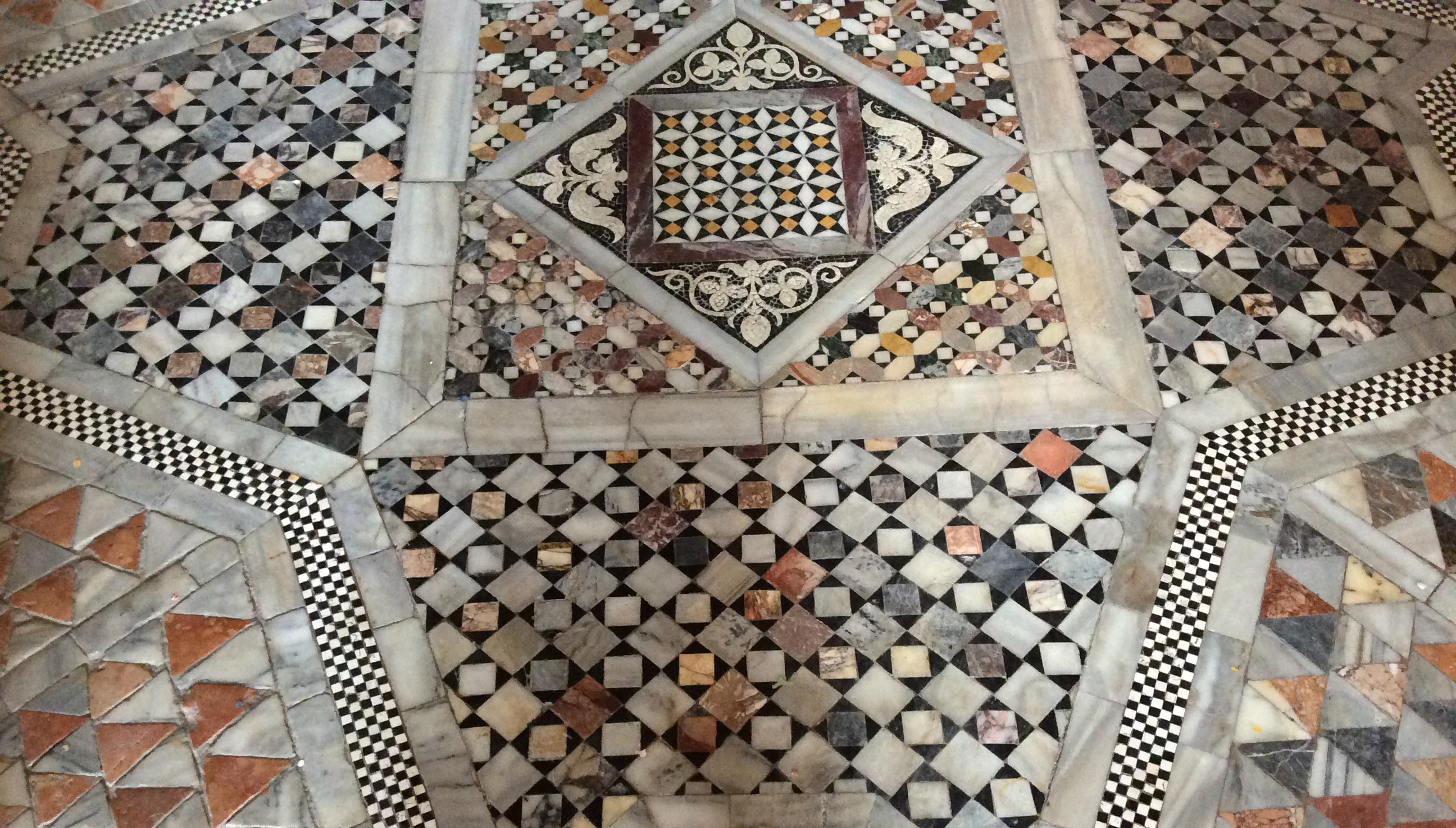 Détail du sol de la basilique Saint-Marc de Venise