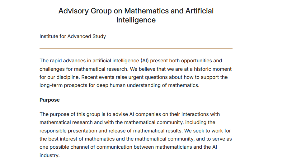 Advisory group