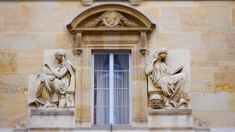 fronton de l'école normale supérieure