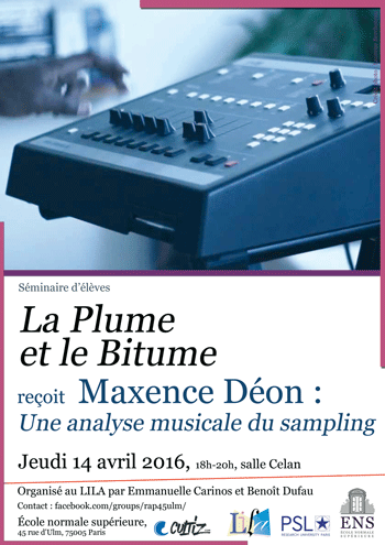 Affiche la plume et bitume
