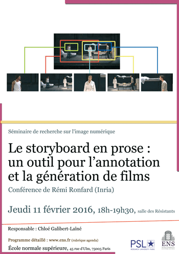 Affiche storyboard