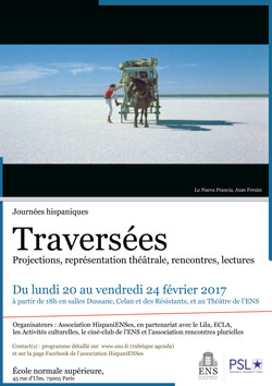 Affiche traversées