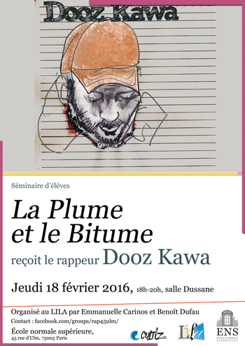 Affiche plume et bitume