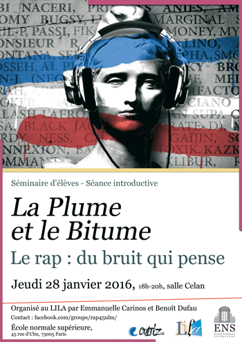 Affiche plume et bitume