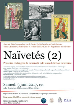 Affiche Naïvetés
