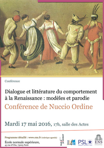 affiche dialogue renaissance