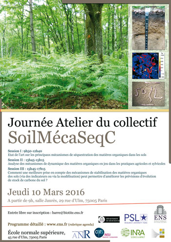 Affiche journée atelier SoilMecaSeqc