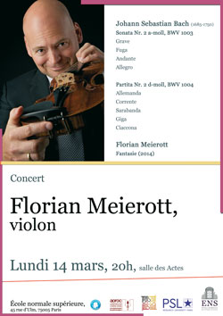 Affiche concert Florian Meierott
