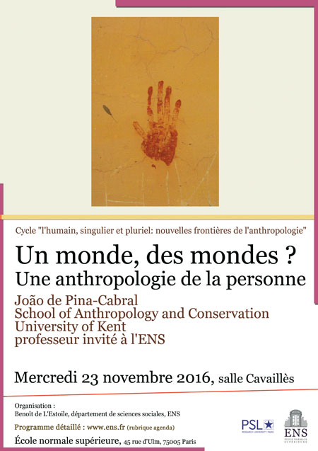 Conférence Un monde des mondes