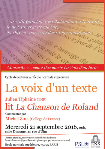 Affiche la voix d'un texte
