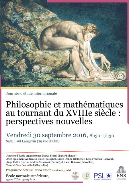Affiche philosophie et mathématiques