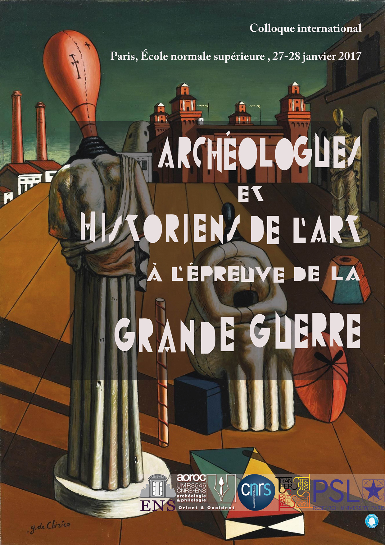 Colloque archéologues et grande guerre