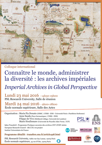 Affiche archives impériales
