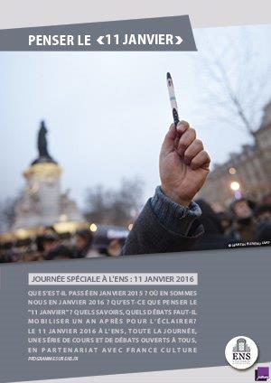 Affiche 11 janvier