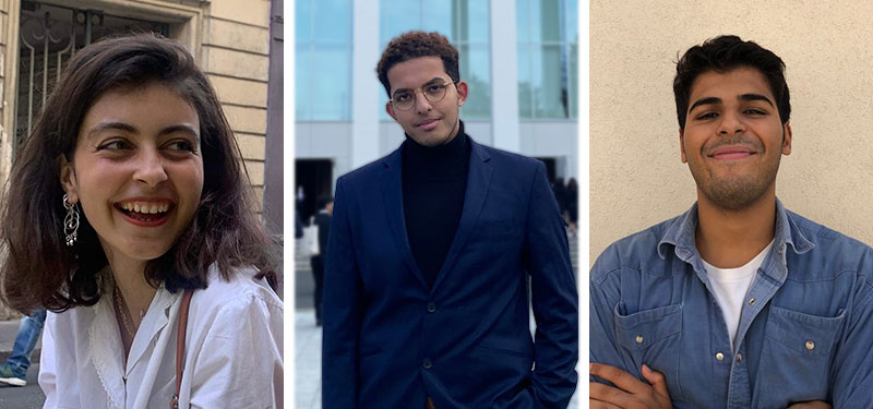 Lou Bonkowski, Lhouciene Ait Ismail, Zinédine Saoudi