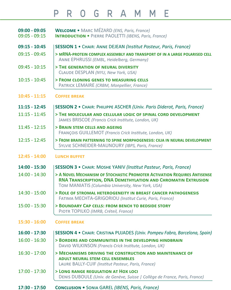 programme