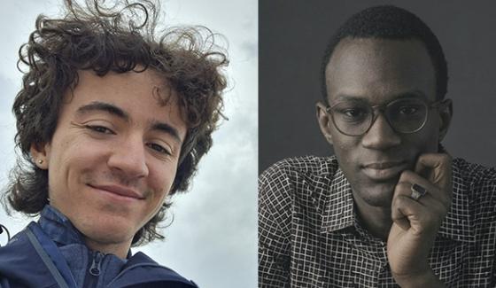 Gaspard Genuys et Mamoudou Guissé